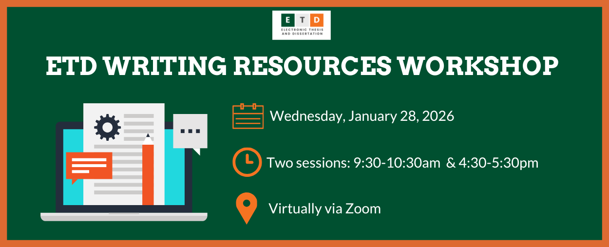 ETD Workshop Spring 2026