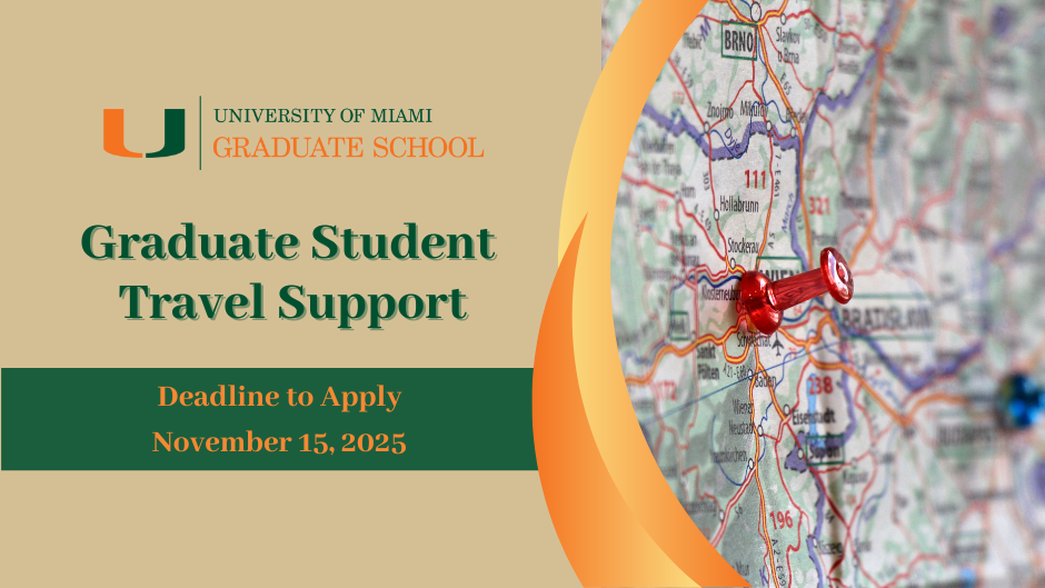 graduate student travel support small